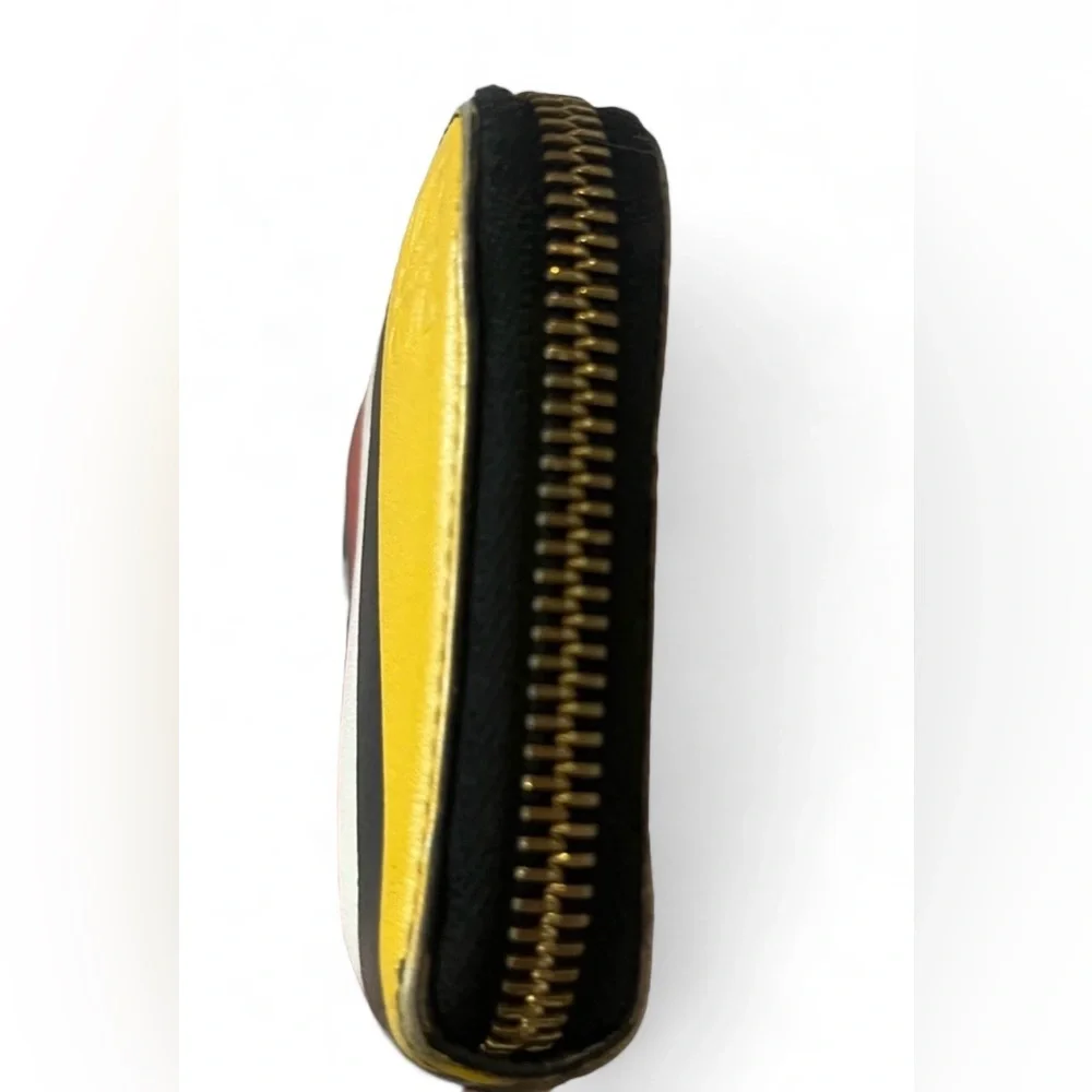 Loewe Zip-Around Compact Wallet Multicolor Crocodile Logo - GUC! - Picture 7 of 16